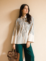 Printed Khaddar Co-ord Set