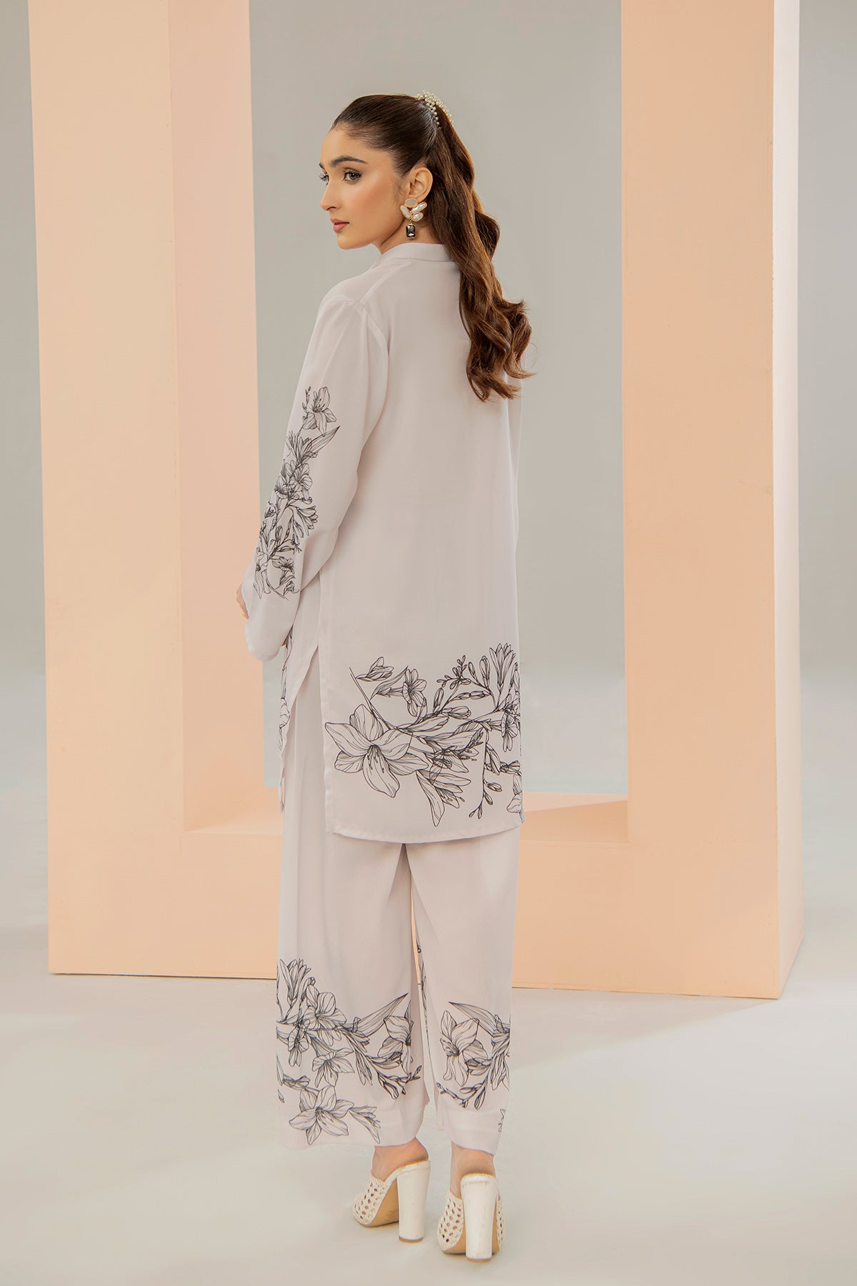 Printed Crepe Co-ord Set