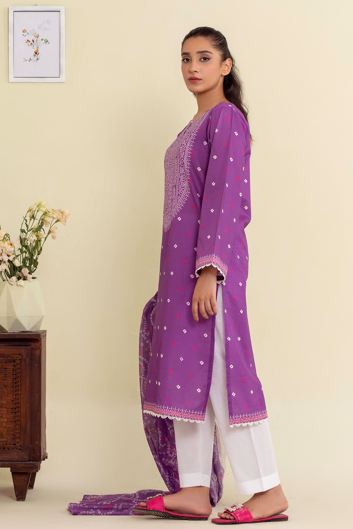 Digital Printed Lawn 3Piece (Pret)