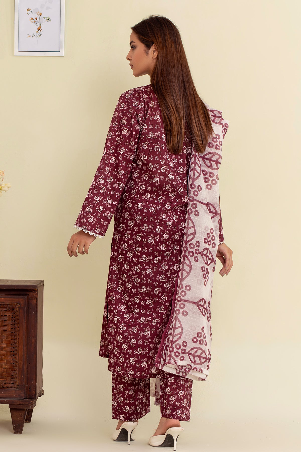 Digital Printed Lawn 3Piece (Pret)