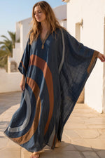Printed Kaftan Dress