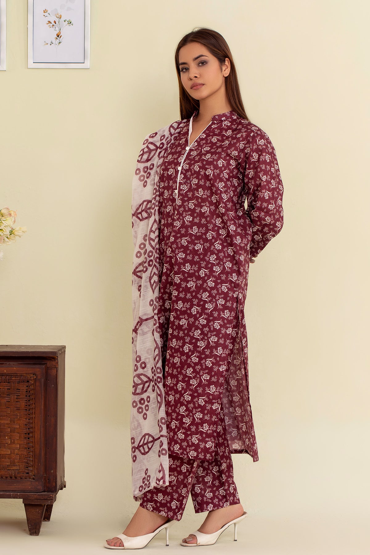 Digital Printed Lawn 3Piece (Pret)