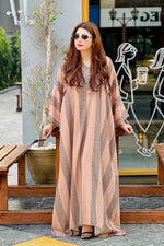 Printed Kaftan Dress
