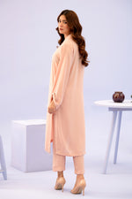 Peach Colar Dress
