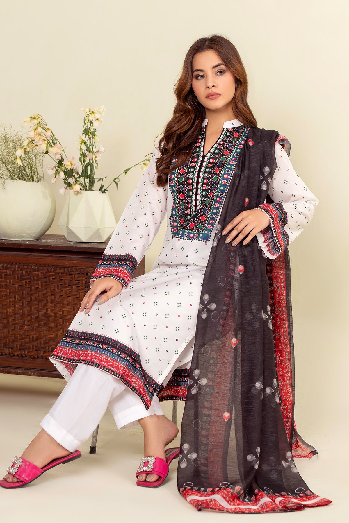 Digital Printed Lawn 3Piece (Pret)