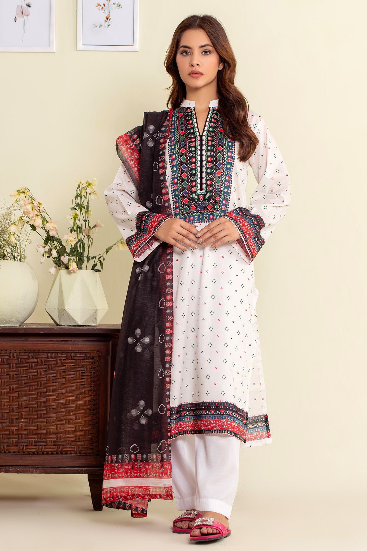 Digital Printed Lawn 3Piece (Pret)