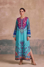 Printed Kaftan Crepe