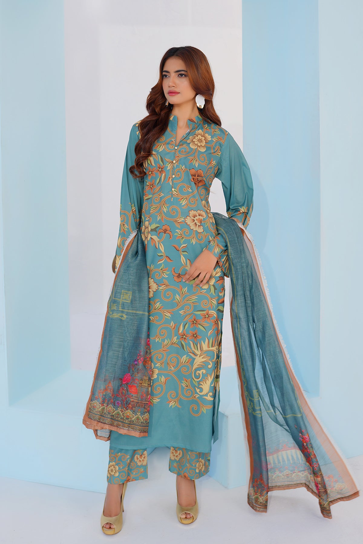 Digital Printed 3Piece (Pret)