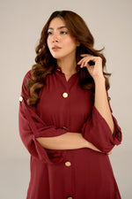 Maroon Dress