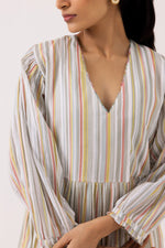 Printed Cotton Silk Maxi