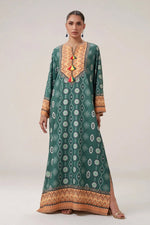 Printed Khaddar Kaftan