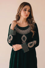 Velvet Long Kaftan