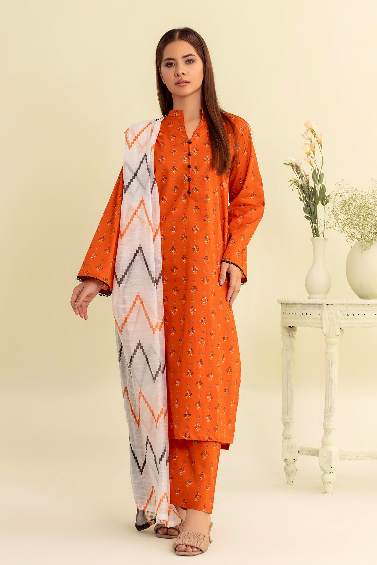 Digital Printed Lawn 3Piece (Pret)