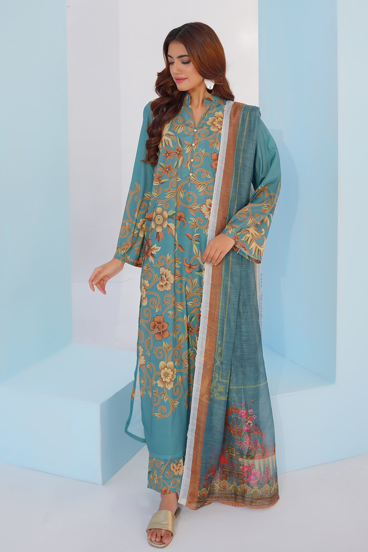 Digital Printed 3Piece (Pret)