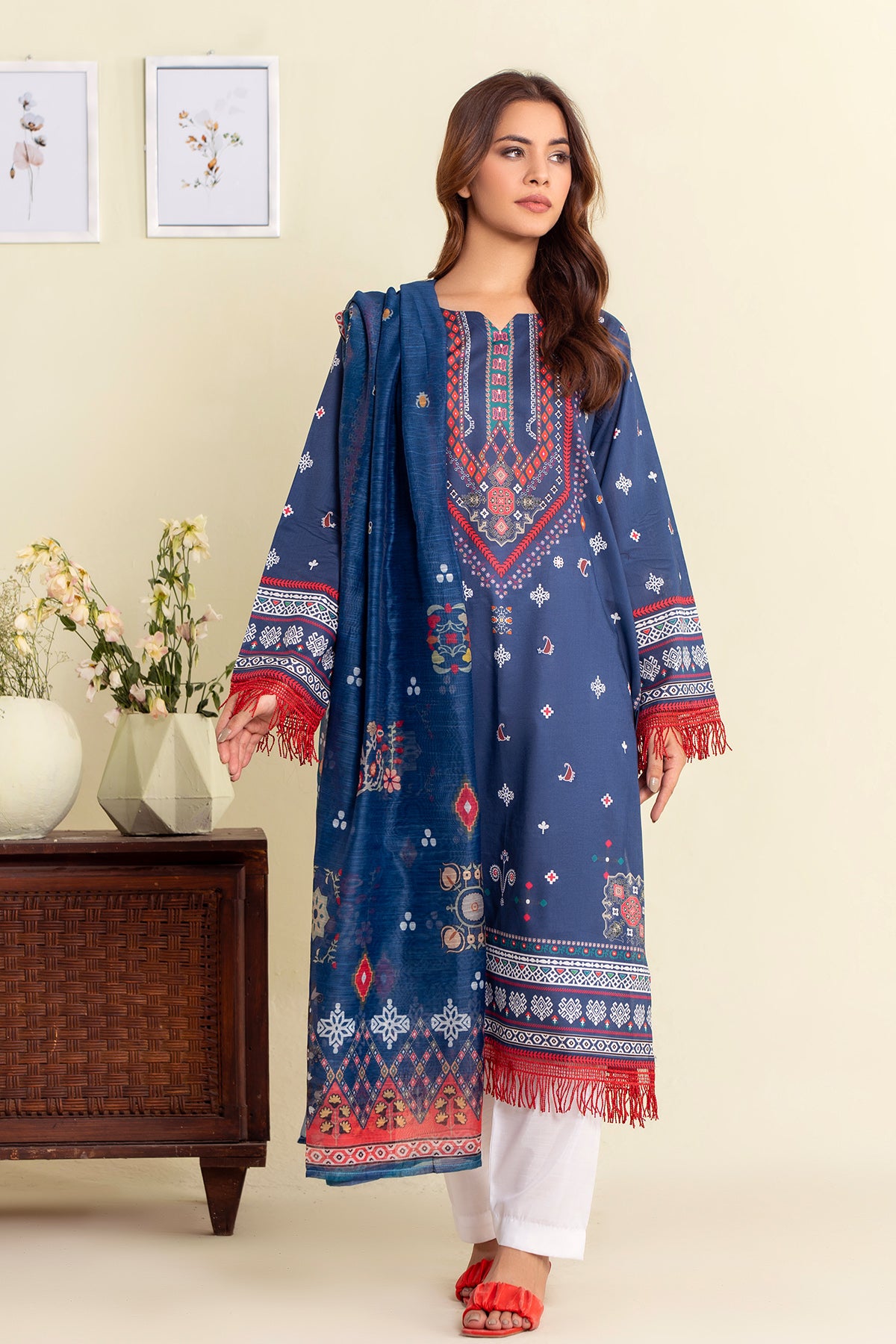 Digital Printed Lawn 3Piece (Pret)