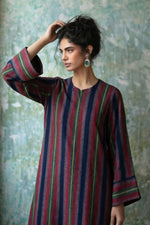 Printed Wool Kaftan