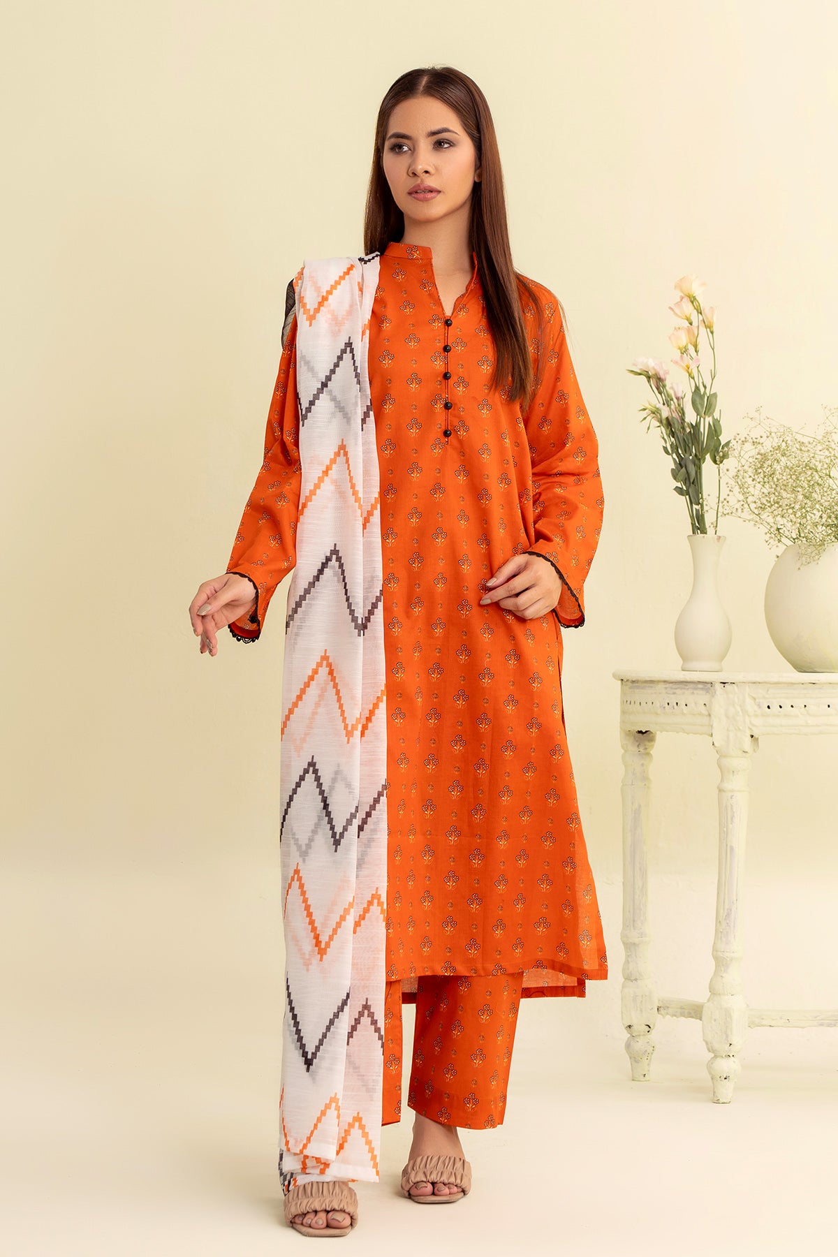 Digital Printed Lawn 3Piece (Pret)