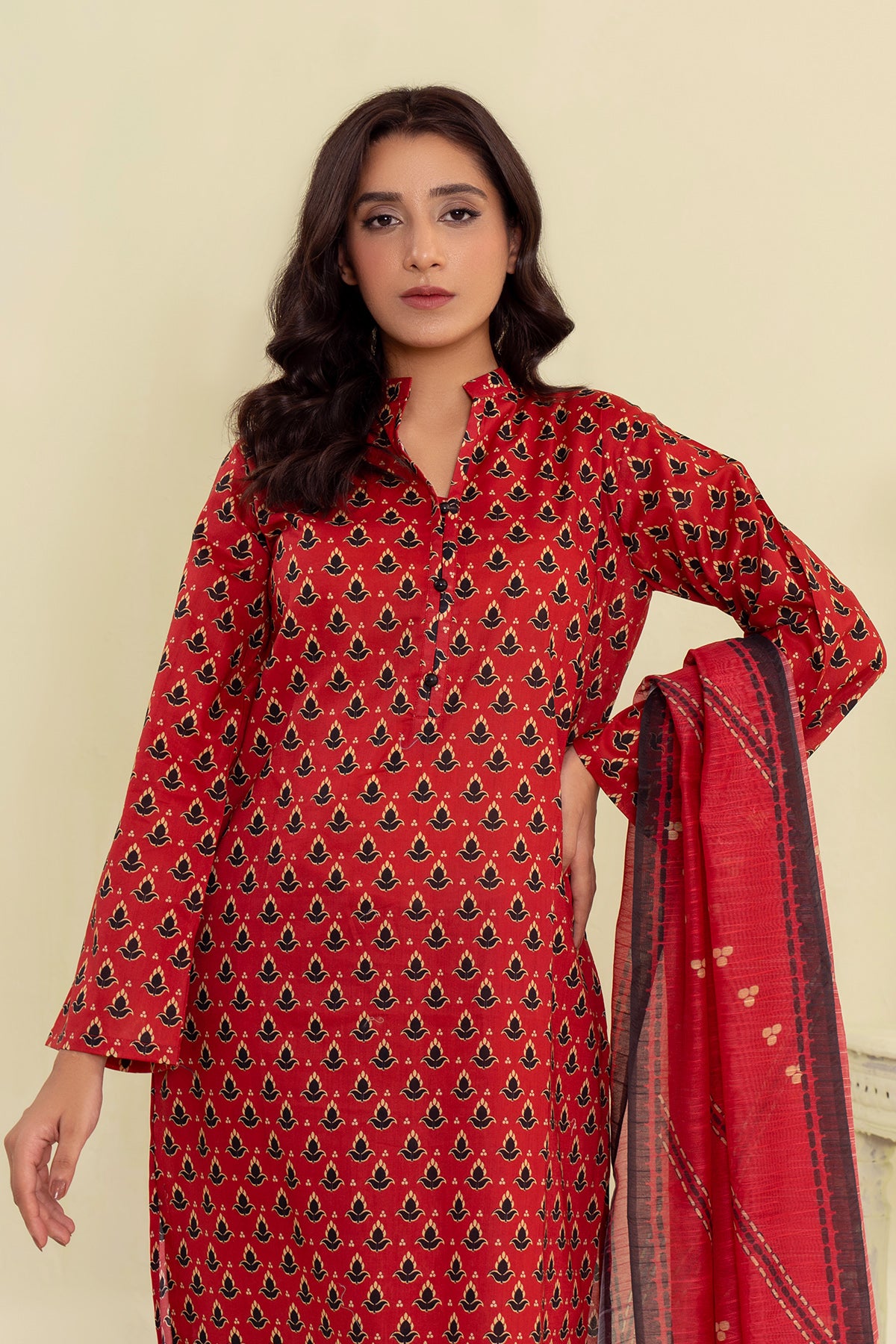 Digital Printed Lawn 3Piece (Pret)