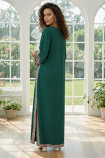 Printed Kaftan Dress