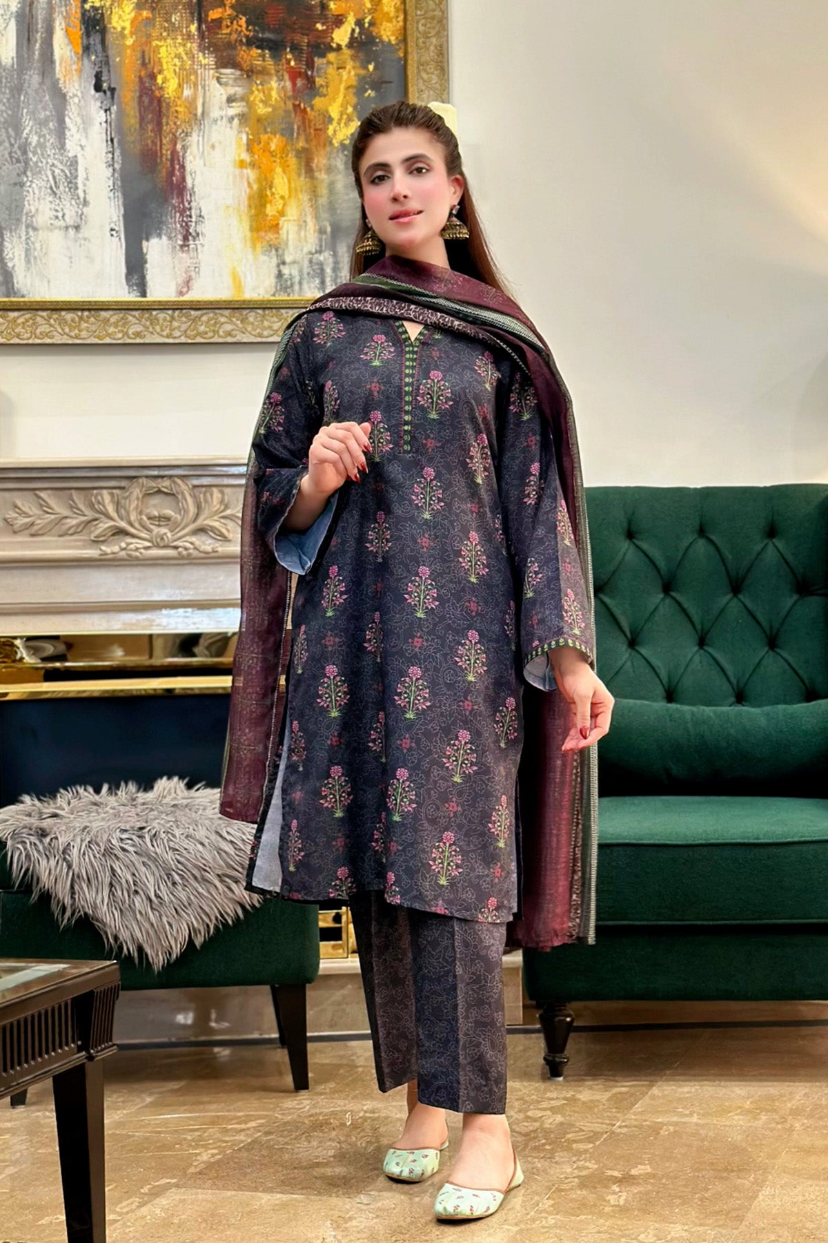 Digital Printed 3Piece (Pret)