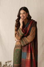 3 Piece Khaddar Suit-Printed