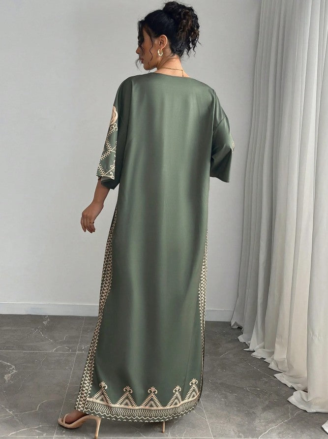 Kopar Kaftan Dress