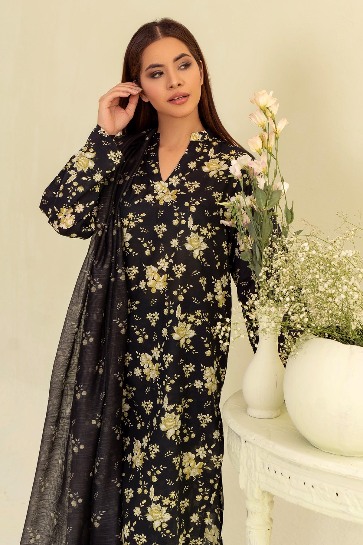 Digital Printed Lawn 3Piece (Pret)