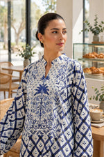 Printed Kaftan Dress