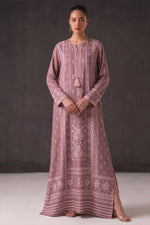 Printed Wool Kaftan