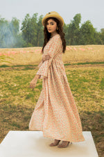 Printed Cotton Silk Maxi