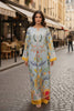 Printed Kaftan Dress