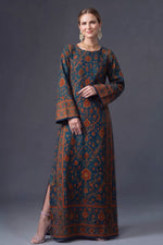 Printed Wool Kaftan