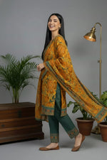 3 Piece Khaddar Suit-Printed