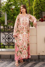 Printed Kaftan Dress
