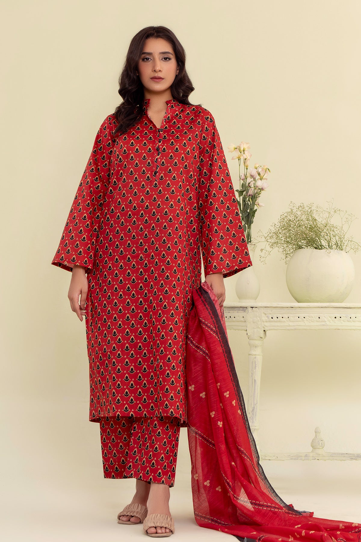 Digital Printed Lawn 3Piece (Pret)