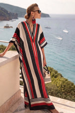 Printed Kaftan Dress
