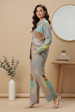 Printed Crepe Co-ord Set