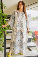 Printed Kaftan Dress