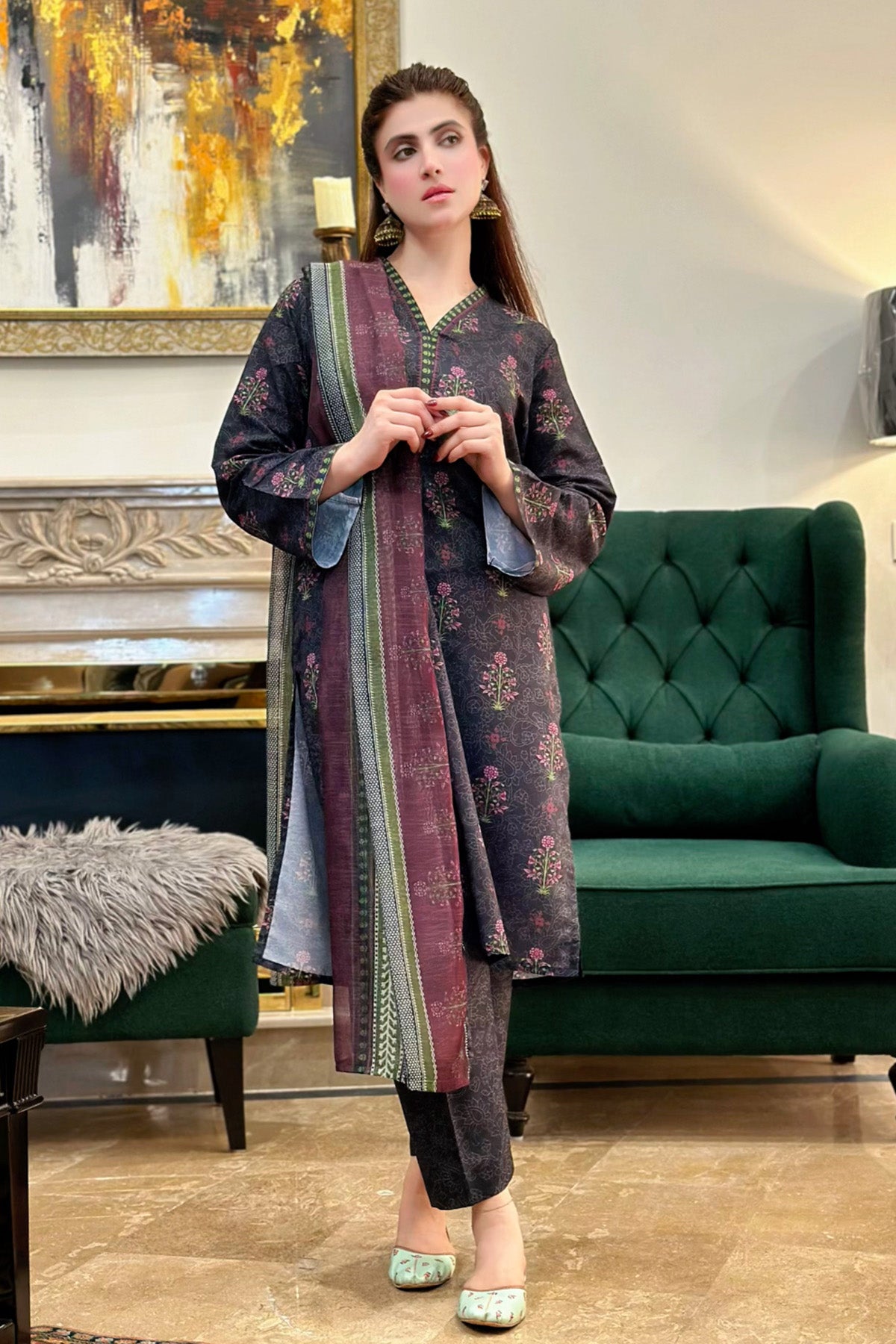 Digital Printed 3Piece (Pret)