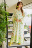 Printed Kaftan Dress