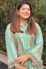 Printed Crepe Co-ord Set