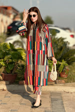 Multi Color Stylish Dress
