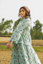 Printed Cotton Silk Maxi