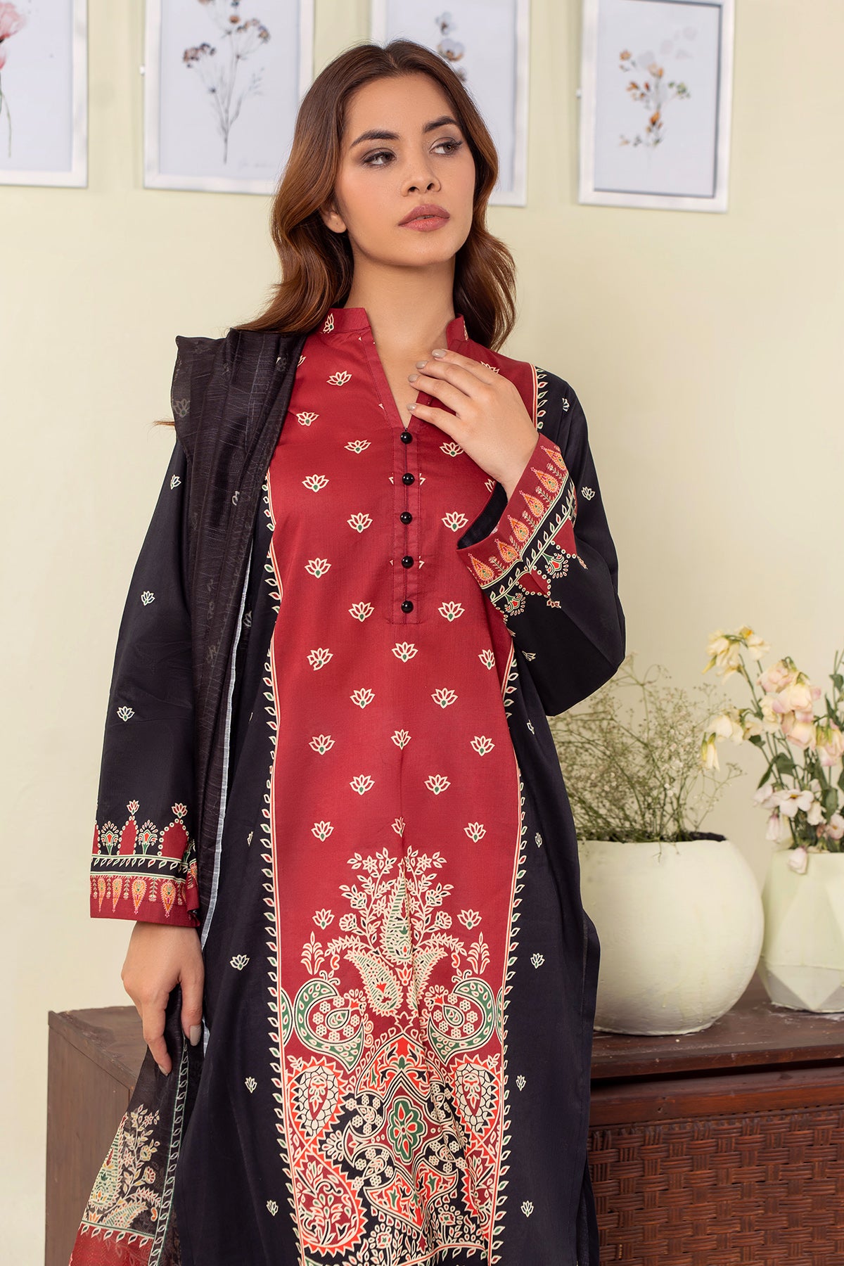 Digital Printed Lawn 3Piece (Pret)