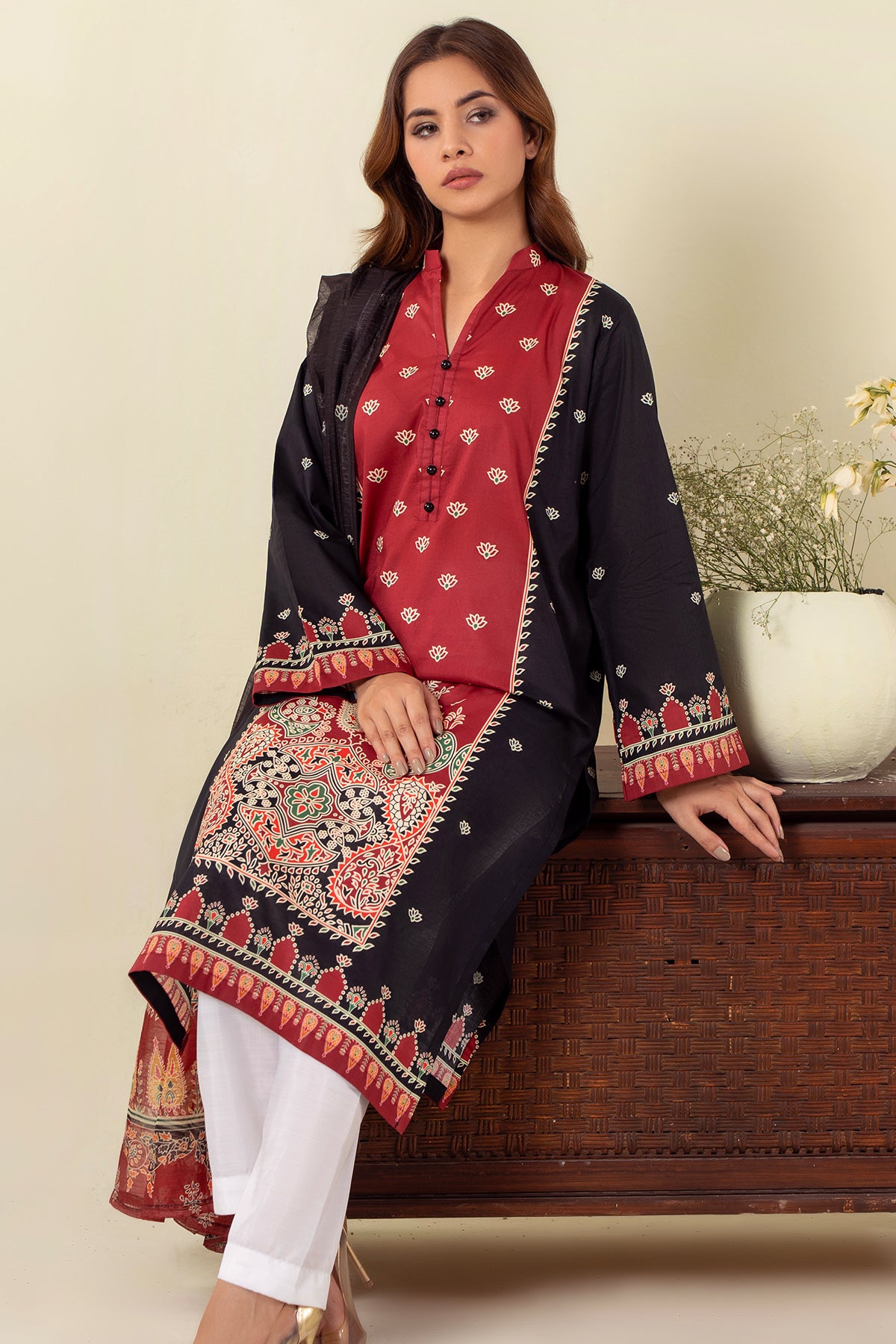 Digital Printed Lawn 3Piece (Pret)