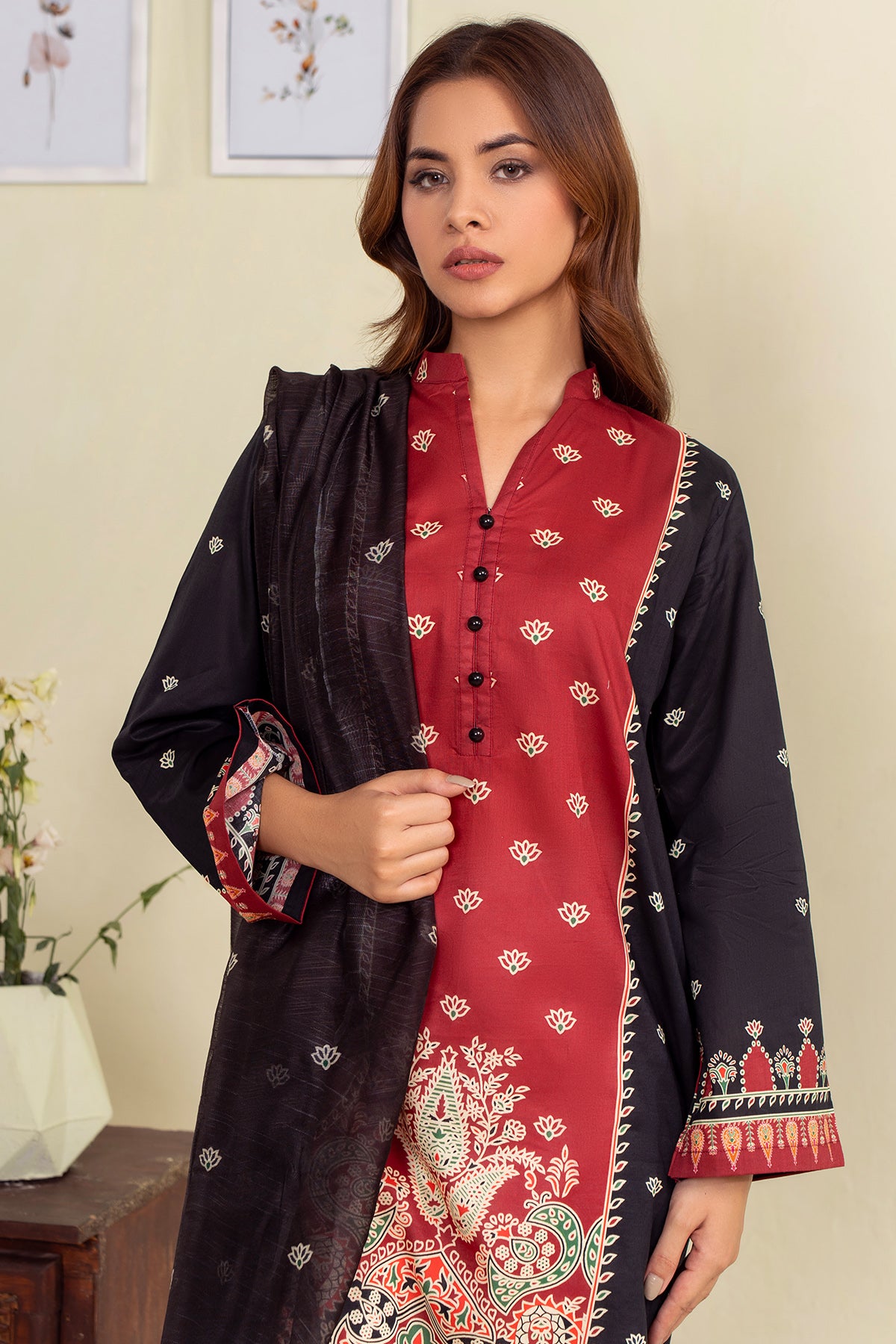 Digital Printed Lawn 3Piece (Pret)