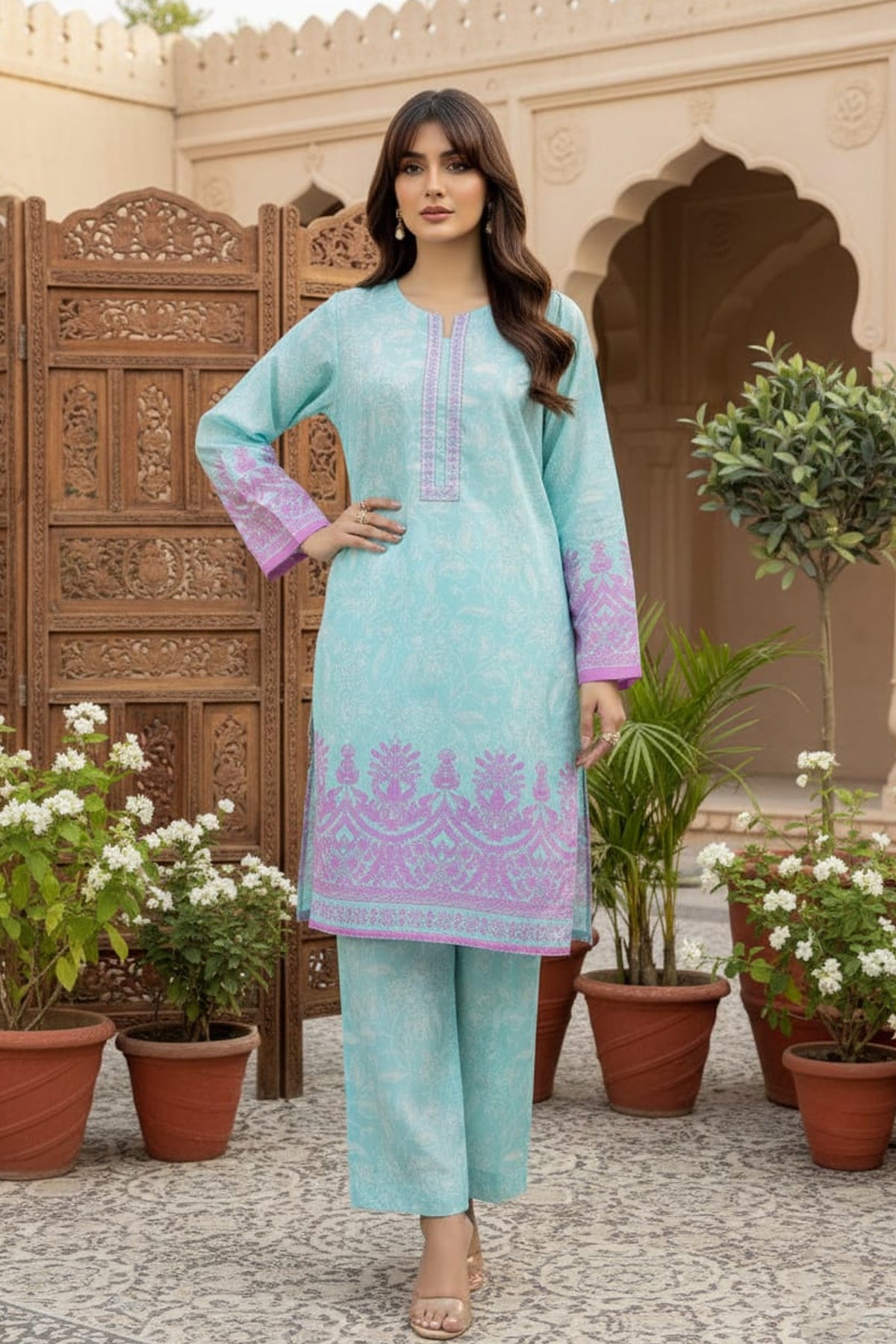 Digital Printed 3Piece (Pret)