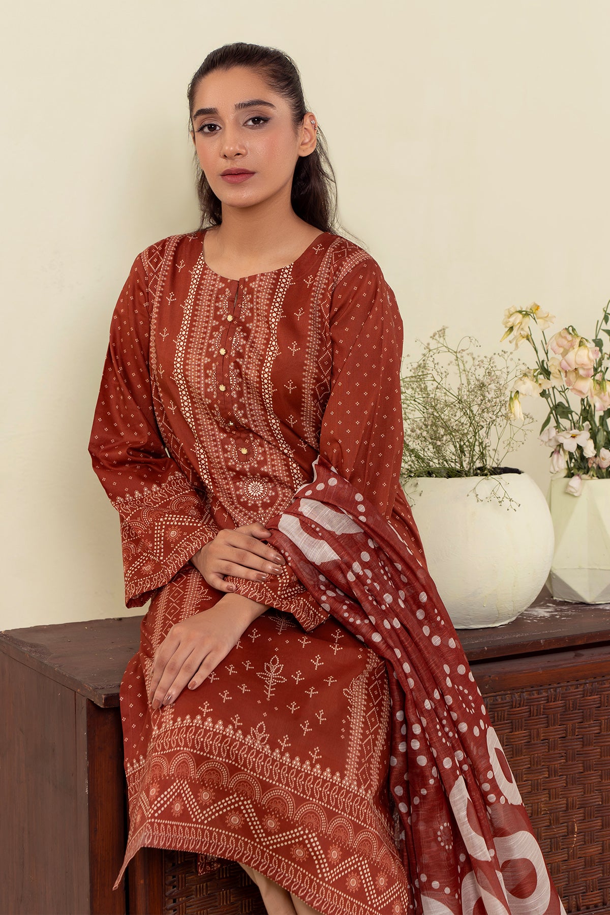 Digital Printed Lawn 3Piece (Pret)