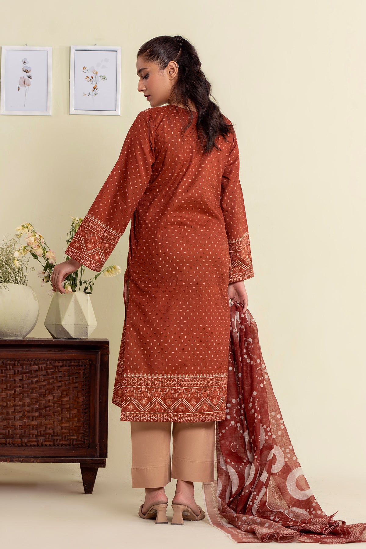 Digital Printed Lawn 3Piece (Pret)