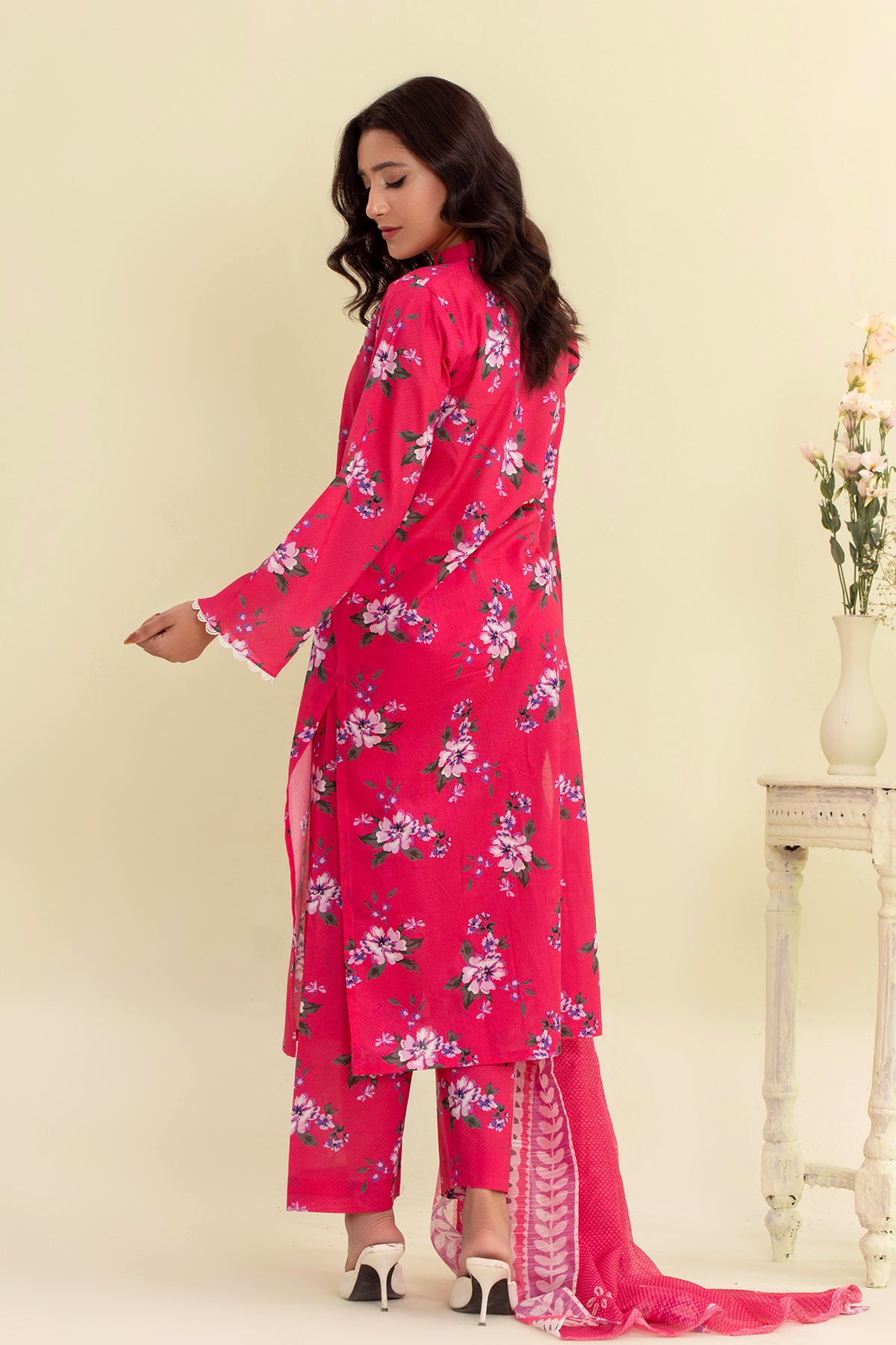 Digital Printed Lawn 3Piece (Pret)